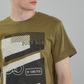 Admiral Ανδρικό Μπλουζάκι T-Shirt Bruns Χακί