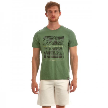 Admiral Ανδρικό Μπλουζάκι T-Shirt Limor Πράσινο