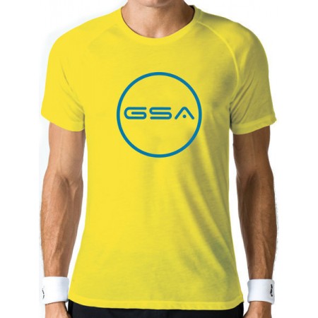 GSA Superlogo Tee Circle 1719038 ΚΙΤΡΙΝΟ