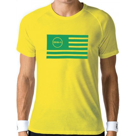 GSA Superlogo Tee 1719038 Flag ΚΙΤΡΙΝΟ