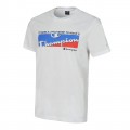 CHAMPION Ανδρικό T-shirt Graphic Shop Square White