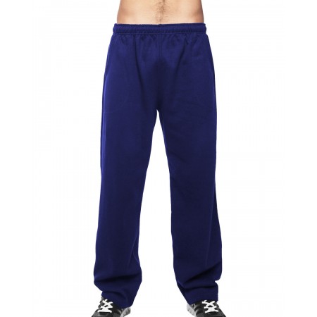 Bodymove Straight Pants ΜΠΛΕ 