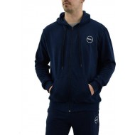 GSA Hoodie Men Tempo Zipper ΜΠΛΕ