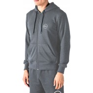 GSA Hoodie Men Tempo Zipper CHARCOAL