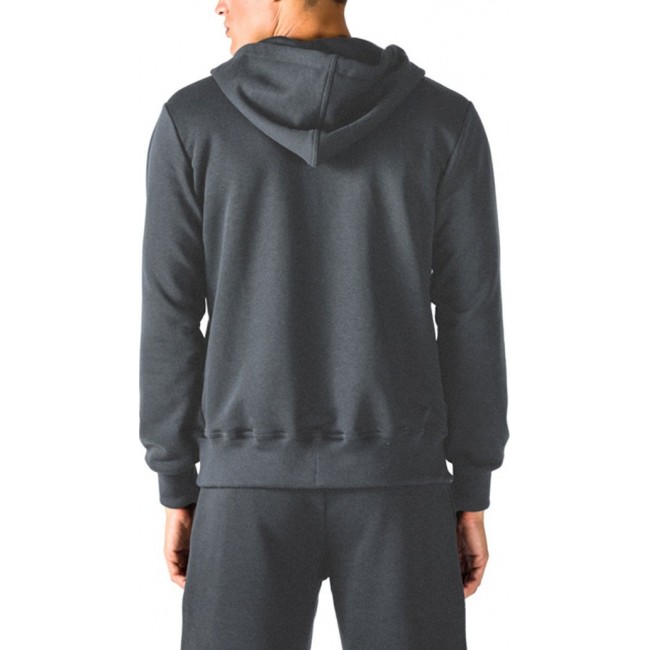 GSA Hoodie Men Tempo Zipper CHARCOAL