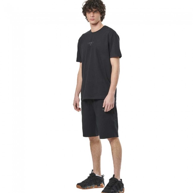 Body Action Men's Essentials Jersey Σορτς Μαύρο Body Action Men's Essentials Jersey Σορτς Μαύρο