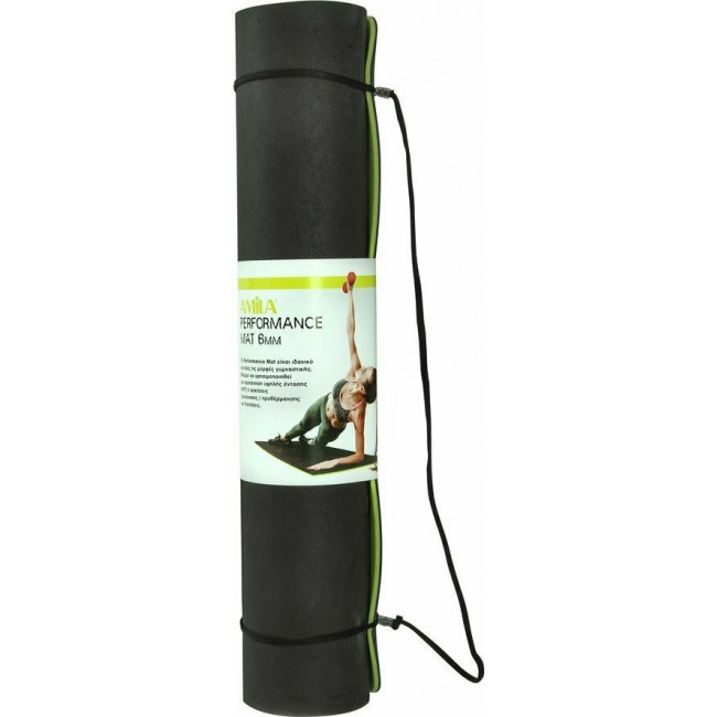 ΣΤΡΩΜΑ ΓΥΜΝΑΣΤΙΚΗΣ YOGA-PILATES "PERFORMANCE" MAT 150X61X0,6C