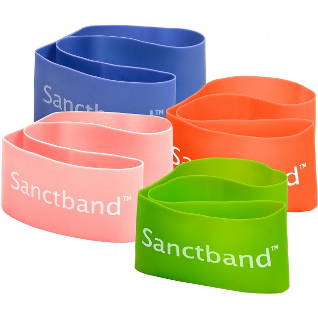 Λάστιχο Αντίστασης Sanctband Loop Band Πολύ Μαλακό Ροδακινί