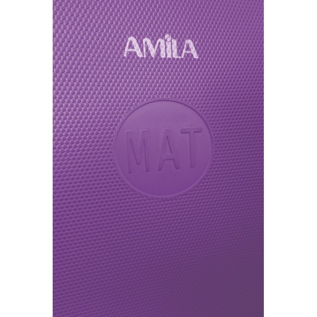 Amila Στρώμα Pilates 139 X 60 X 1.5 Cm Μωβ