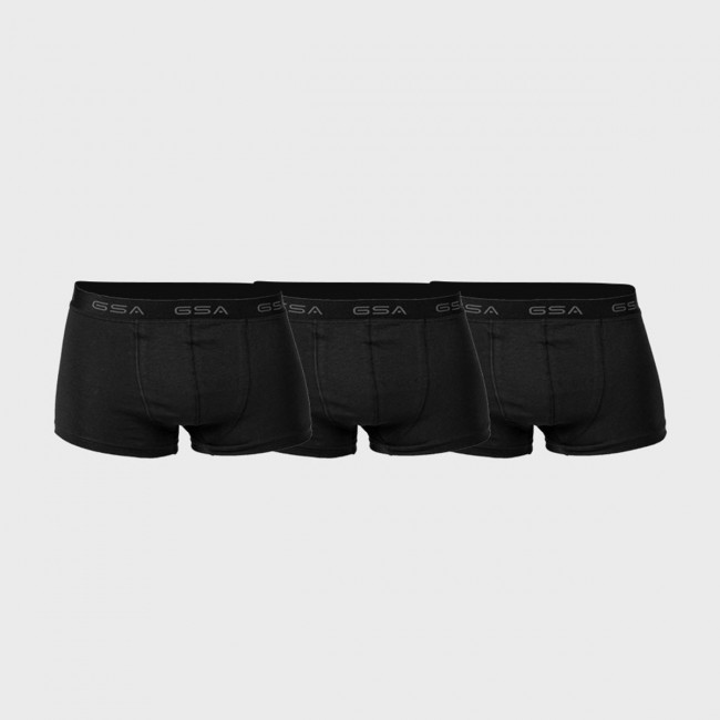 GSA Ανδρικό Boxer / 3Pack Black