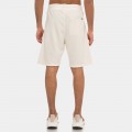 Be Nation Ανδρική βερμούδα Essentials Terry Shorts Off White Be Nation Ανδρική βερμούδα Essentials Terry Shorts Off White
