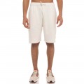 BE:NATION ESSENTIALS TERRY SHORTS WITH EMBOSSED LOGO Εκρού BE:NATION ESSENTIALS TERRY SHORTS WITH EMBOSSED LOGO Εκρού