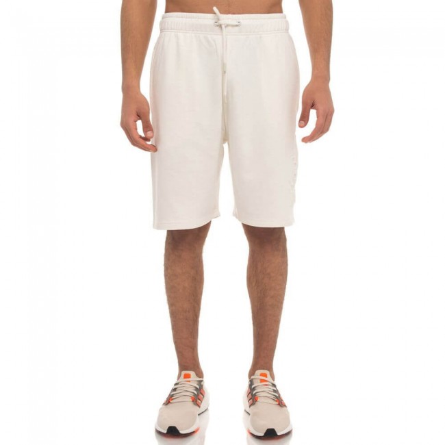 BE:NATION ESSENTIALS TERRY SHORTS WITH EMBOSSED LOGO Εκρού BE:NATION ESSENTIALS TERRY SHORTS WITH EMBOSSED LOGO Εκρού
