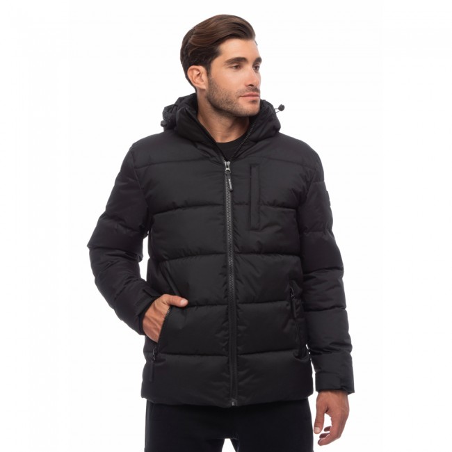Be:Nation Χειμωνιάτικο Μπουφάν Puffer Black