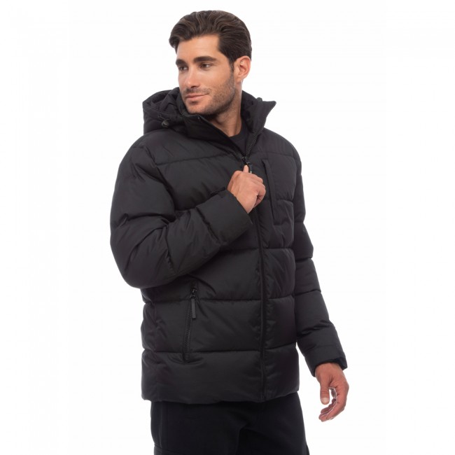 Be:Nation Χειμωνιάτικο Μπουφάν Puffer Black