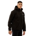 Be:NationΧειμωνιάτικο Μπουφάν Softshell Αδιάβροχο και Αντιανεμικό Μαύρο