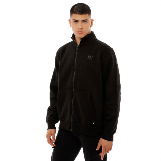 Be:Nation Φούτερ Ζακέτα Χωρίς Κουκούλα