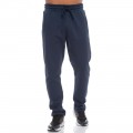 BENATION 02302312 LOGO OPEN HEM PANT D. BLUE