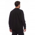 BENATION 06302308 LOGO CREW NECK BLACK 01