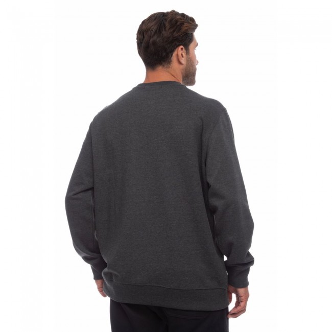 BENATION 06302308 LOGO CREW NECK CHARCOAL 3F