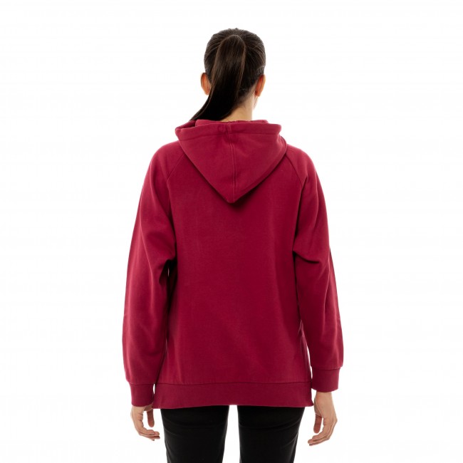 BENATION 07102304 REFLECTIVE FULL ZIP HOOD BORDEAUX 5C