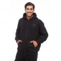 BENATION 07302301 LOGO FULL ZIP HOODIE BLACK 01