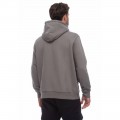 BENATION 07302301 LOGO FULL ZIP HOODIE CHARCOAL 3F