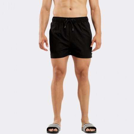 BE NATION Essential Swimshorts Ανδρικο Μαγιό Μαύρο 