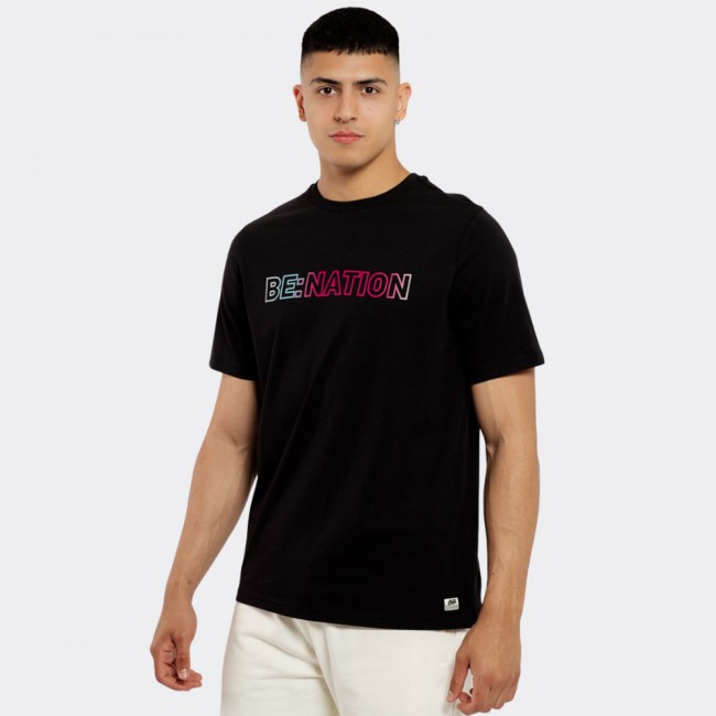 BE NATION Neon Lights S/S Tee Ανδρικό T-Shirt