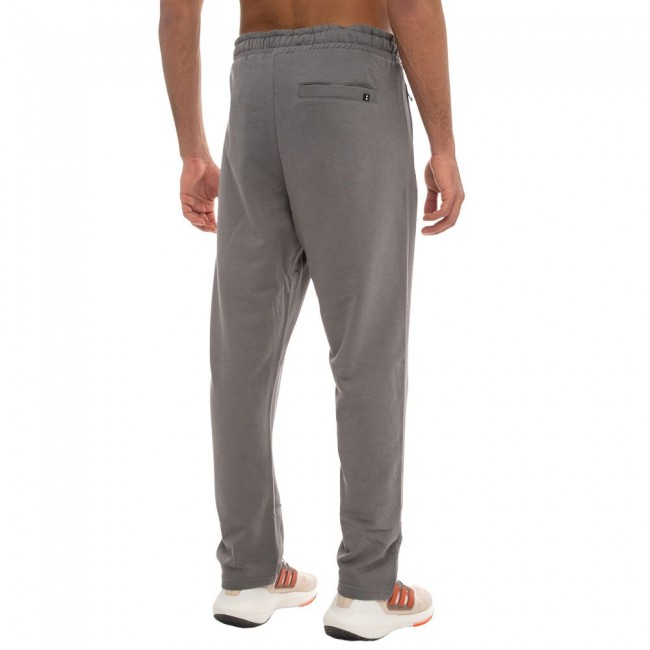BENATION ESSENTIALS TERRY STRAIGHT ZIP PANT Μολυβί BENATION ESSENTIALS TERRY STRAIGHT ZIP PANT Μολυβί