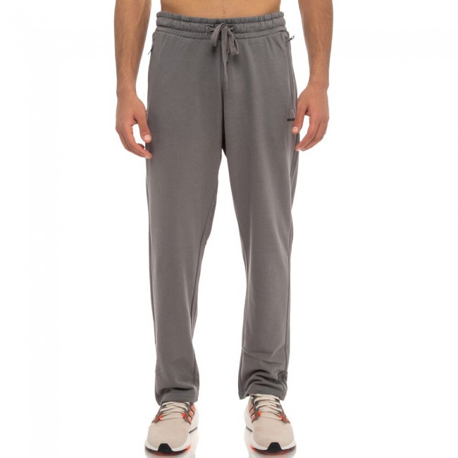 BENATION ESSENTIALS TERRY STRAIGHT ZIP PANT Μολυβί BENATION ESSENTIALS TERRY STRAIGHT ZIP PANT Μολυβί