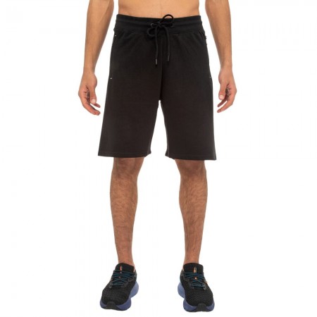 BENATION ESSENTIALS TERRY SHORTS WITH ZIP POCKETS BLACK