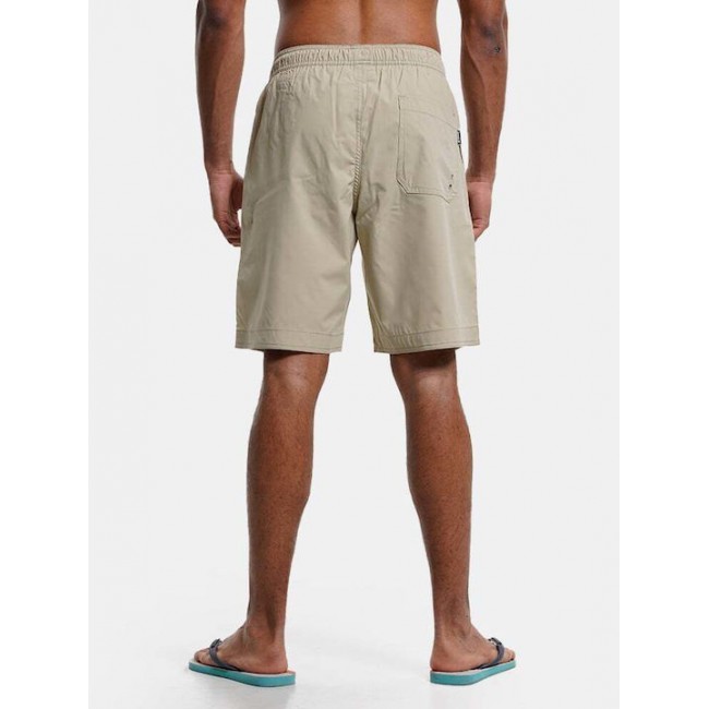 BENATION ESSENTIALS LONG LENGTH SWIMSHORT KHAKI