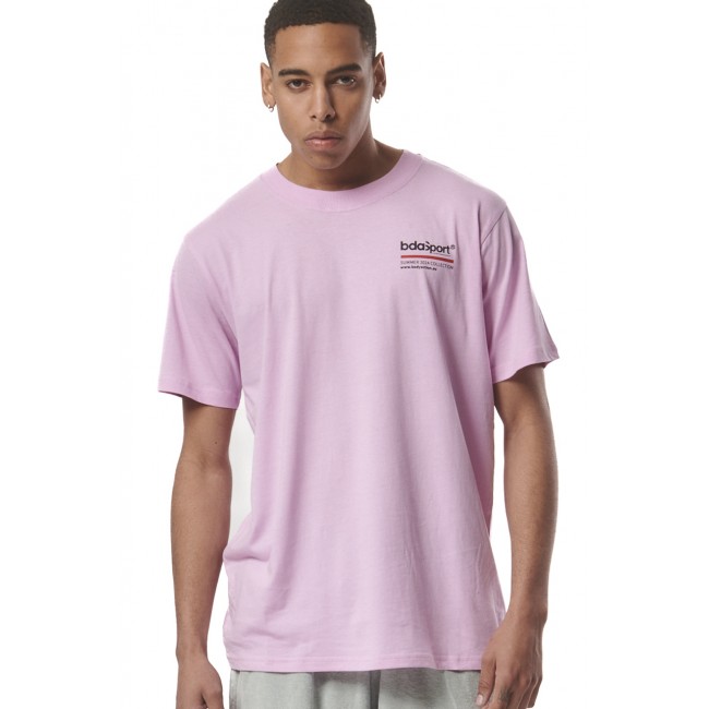 ΑΝΔΡΙΚΟ LIFESTYLE T-SHIRT ΜΕ ΤΥΠΩΜΑ ORCHID LILAC ΑΝΔΡΙΚΟ LIFESTYLE T-SHIRT ΜΕ ΤΥΠΩΜΑ ORCHID LILAC