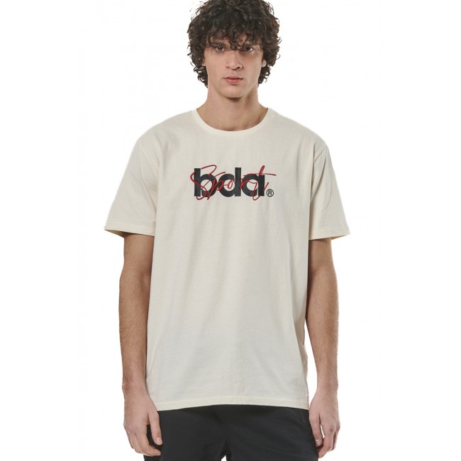 ΑΝΔΡΙΚΟ ΚΛΑΣΙΚΟ T-SHIRT EGRET ECRU ΑΝΔΡΙΚΟ ΚΛΑΣΙΚΟ T-SHIRT EGRET ECRU