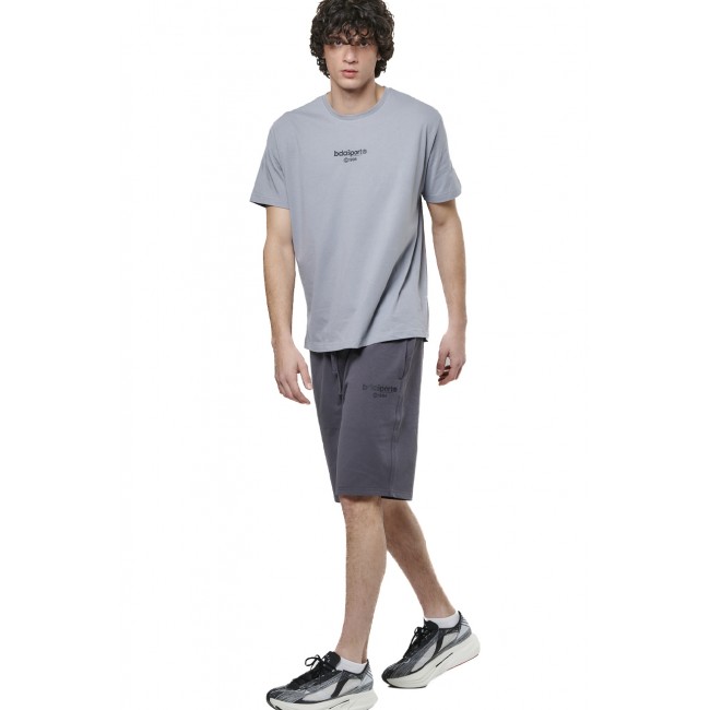 ΑΝΔΡΙΚΟ ΚΛΑΣΙΚΟ T-SHIRT SILVER GREY ΑΝΔΡΙΚΟ ΚΛΑΣΙΚΟ T-SHIRT SILVER GREY