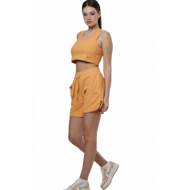 ΓΥΝΑΙΚΕΙΟ WAFFLE ΣΟΡΤΣ PAPAYA ORANGE ΓΥΝΑΙΚΕΙΟ WAFFLE ΣΟΡΤΣ PAPAYA ORANGE