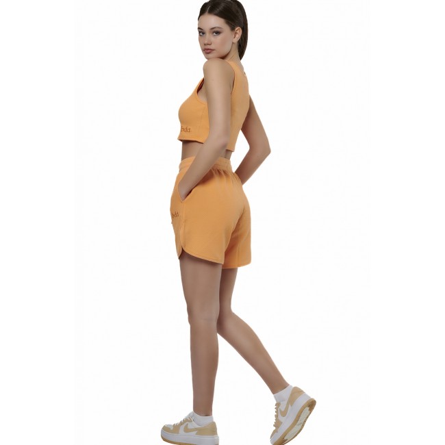ΓΥΝΑΙΚΕΙΟ WAFFLE ΣΟΡΤΣ PAPAYA ORANGE ΓΥΝΑΙΚΕΙΟ WAFFLE ΣΟΡΤΣ PAPAYA ORANGE