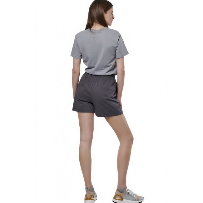 ΓΥΝΑΙΚΕΙΟ ΚΛΑΣΙΚΟ T-SHIRT SILVER GREY ΓΥΝΑΙΚΕΙΟ ΚΛΑΣΙΚΟ T-SHIRT SILVER GREY