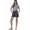 ΓΥΝΑΙΚΕΙΟ ΚΛΑΣΙΚΟ T-SHIRT SILVER GREY ΓΥΝΑΙΚΕΙΟ ΚΛΑΣΙΚΟ T-SHIRT SILVER GREY