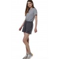 ΓΥΝΑΙΚΕΙΟ ΚΛΑΣΙΚΟ T-SHIRT SILVER GREY ΓΥΝΑΙΚΕΙΟ ΚΛΑΣΙΚΟ T-SHIRT SILVER GREY