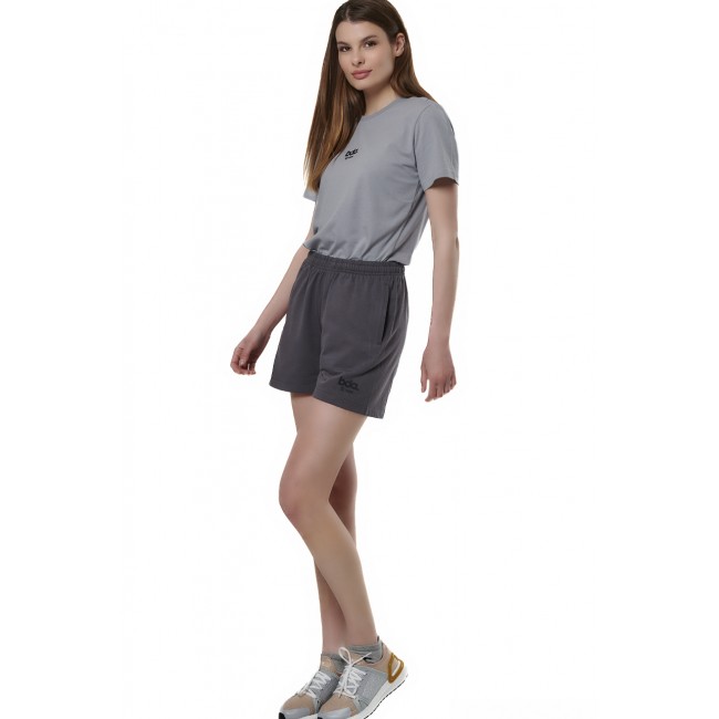ΓΥΝΑΙΚΕΙΟ ΚΛΑΣΙΚΟ T-SHIRT SILVER GREY ΓΥΝΑΙΚΕΙΟ ΚΛΑΣΙΚΟ T-SHIRT SILVER GREY