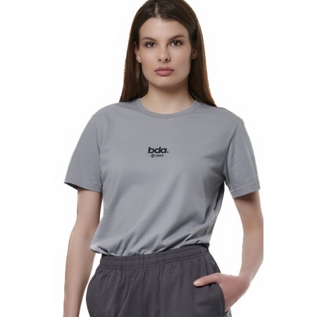 ΓΥΝΑΙΚΕΙΟ ΚΛΑΣΙΚΟ T-SHIRT SILVER GREY
