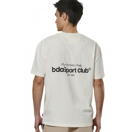 ΑΝΔΡΙΚΟ ΒΑΜΒΑΚΕΡΟ T-SHIRT Κωδικός 053518-01-EGRET ECRU