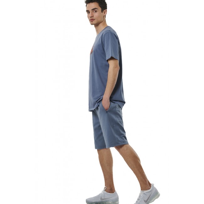 ΑΝΔΡΙΚΗ ΚΛΑΣΙΚΗ ΒΕΡΜΟΥΔΑ Κωδικός 033516-01-CHINA BLUE