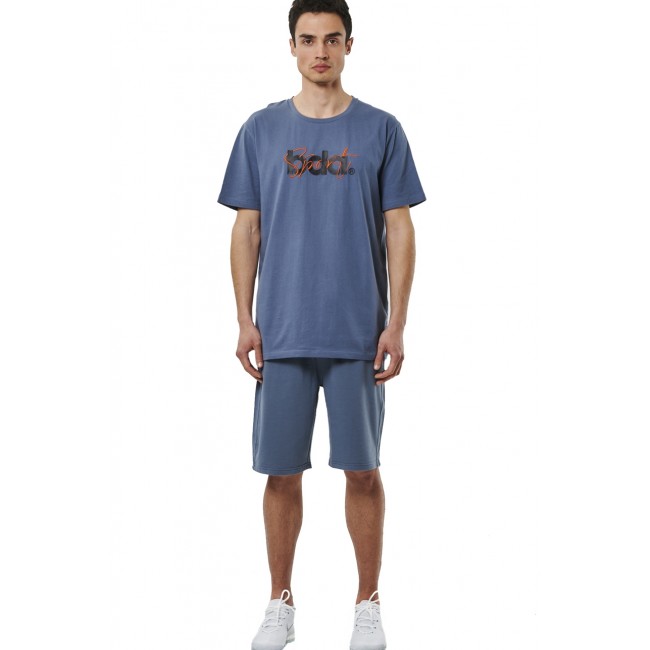 ΑΝΔΡΙΚΗ ΚΛΑΣΙΚΗ ΒΕΡΜΟΥΔΑ Κωδικός 033516-01-CHINA BLUE