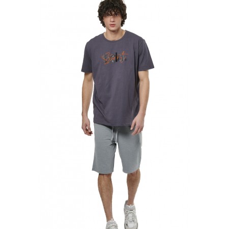 ΑΝΔΡΙΚΗ ΚΛΑΣΙΚΗ ΒΕΡΜΟΥΔΑ Κωδικός 033516-01-SILVER GREY