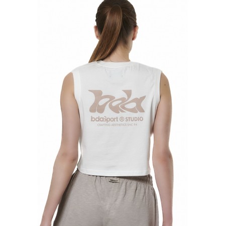 ΓΥΝΑΙΚΕΙΟ CROP ΑΜΑΝΙΚΟ Κωδικός 041519-01-WHITE ALYSSUM