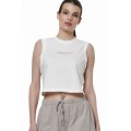 ΓΥΝΑΙΚΕΙΟ CROP ΑΜΑΝΙΚΟ Κωδικός 041519-01-WHITE ALYSSUM