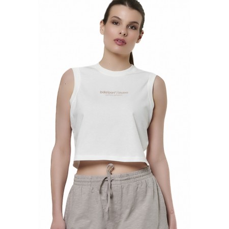 ΓΥΝΑΙΚΕΙΟ CROP ΑΜΑΝΙΚΟ Κωδικός 041519-01-WHITE ALYSSUM